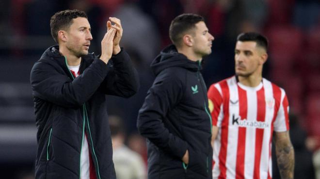 Tristeza tras caer en Copa ante Osasuna en San Mamés (Foto: Athletic Club).