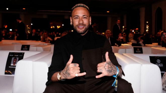 Neymar en los Globe Soccer Awards (Cordon Press)