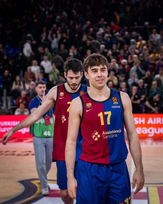 El Barcelona tras ganar al Panathinaikos (Barça Basket)