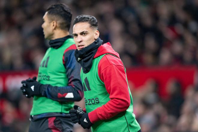 Antony, con el Manchester United (Foto: Cordon Press).