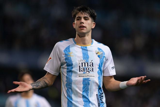 Antoñito Cordero, con el Málaga CF. (Foto: MCF)