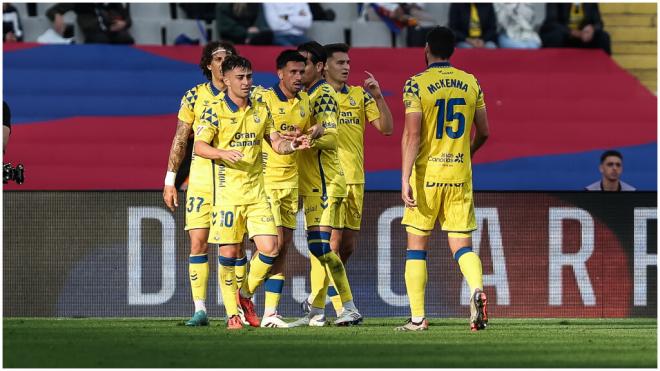 El último partido del UD Las Palmas. (Foto: Europa Press)