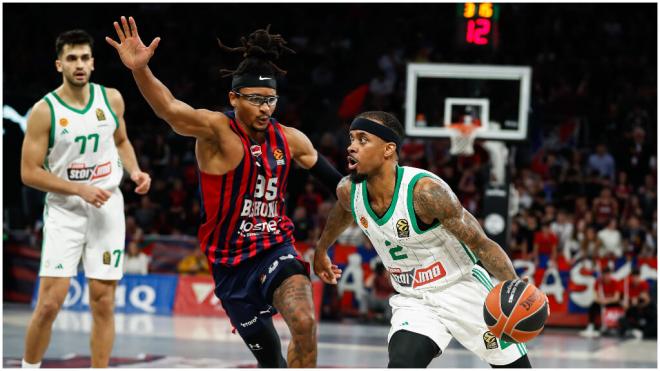 Chima Moneke en el Baskonia-Panathinaikos. (Foto: Europa Press)