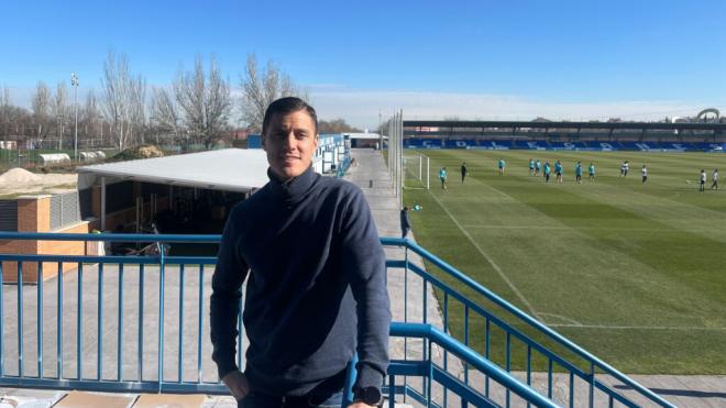 Martín Mantovani, en la ciudad deportiva del Leganés (Foto: ElDesmarque)