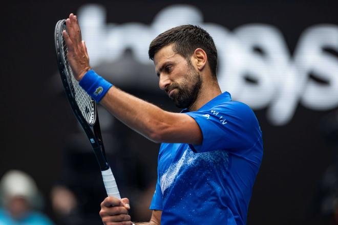 Novak Djokovic, durante el Open de Australia 2025 (Foto: Cordon Press).