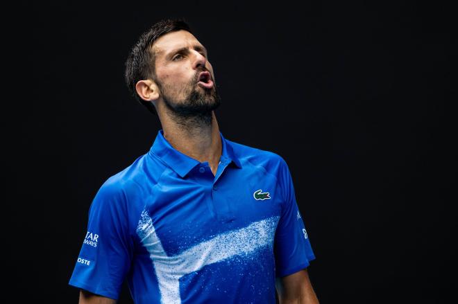 Novak Djokovic, durante el Open de Australia 2025 (Foto: Cordon Press).