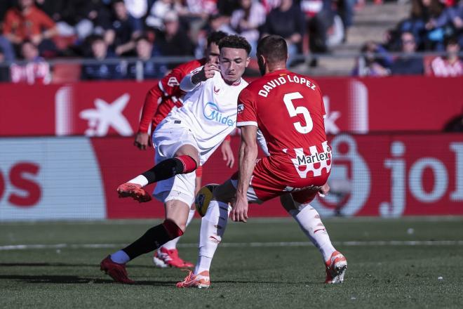 Rubén Vargas, en el Girona-Sevilla (Foto: AFP7 / Europa Press).
