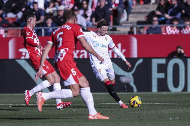 Rubén Vargas, en el Girona-Sevilla (Foto: AFP7 / Europa Press).