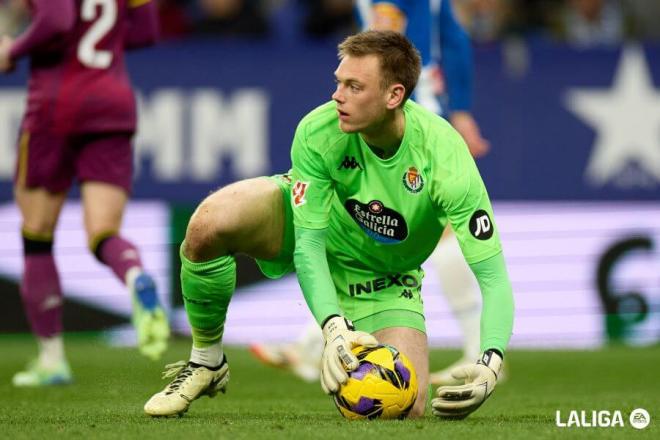 Karl Hein, ante el Espanyol.
