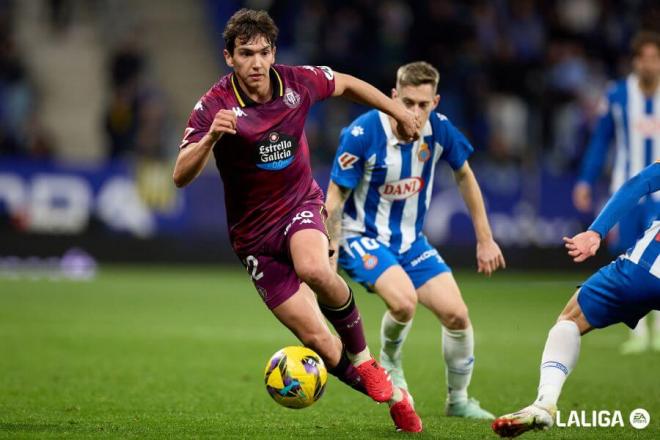 Mario Martín, ante el RCD Espanyol.