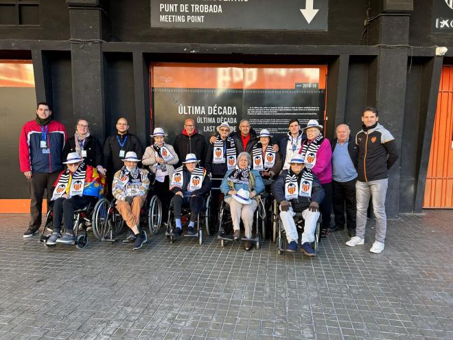 Talleres de reminiscencia en Mestalla 2025