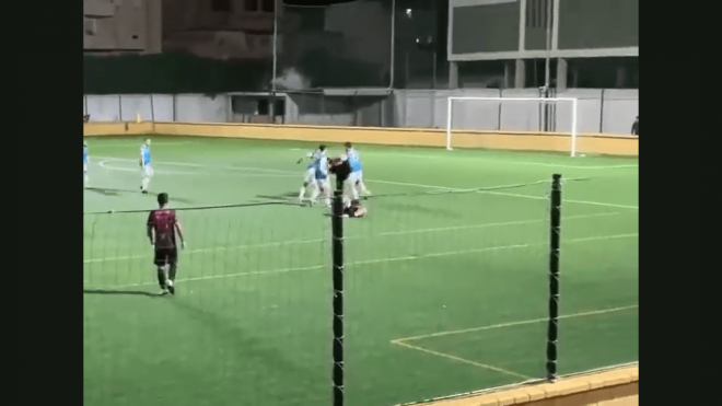 Pelea en la Regional Preferente de Ceuta.