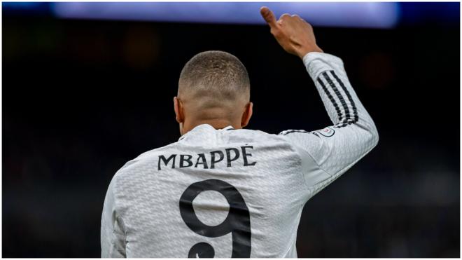 Kylian Mbappé en un partido con el Real Madrid. (Foto: Cordon Press)