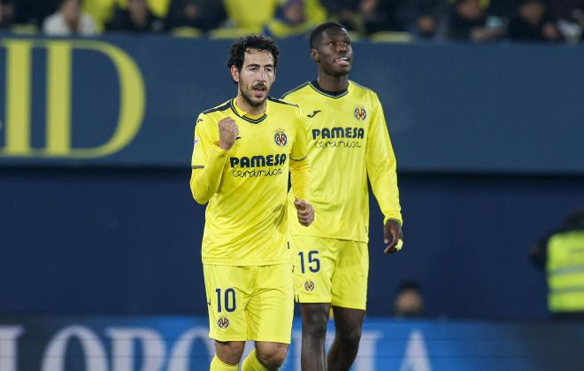 Dani Parejo, en el Villarreal-Mallorca (Foto: LaLiga).