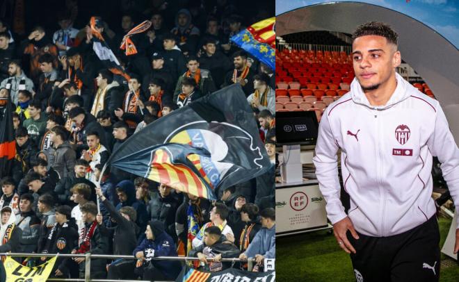 Max Aarons alucina con Mestalla: 