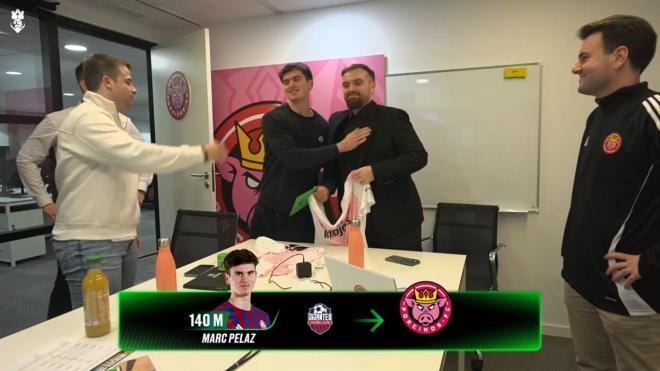 Marc Pelaz es la nueva estrella del Porcinos FC de Ibai Llanos tras el mercato de la Kings League.