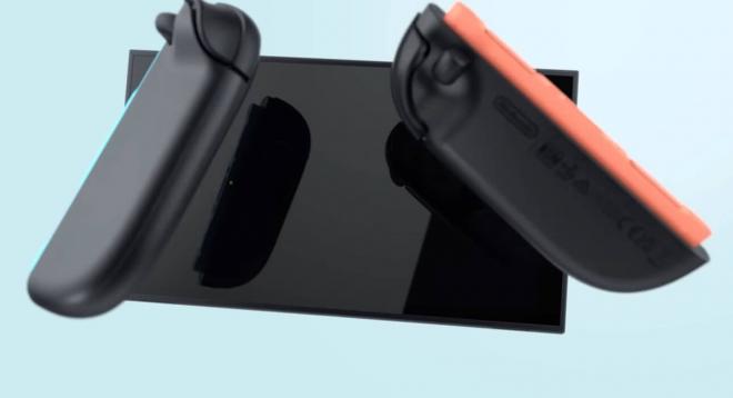 El primer vistazo de la Nintendo Switch 2 con los Joy-Con.