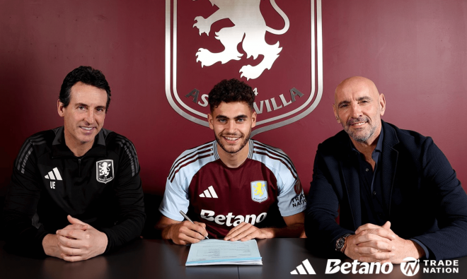 Andrés García, nuevo jugador del Aston Villa.