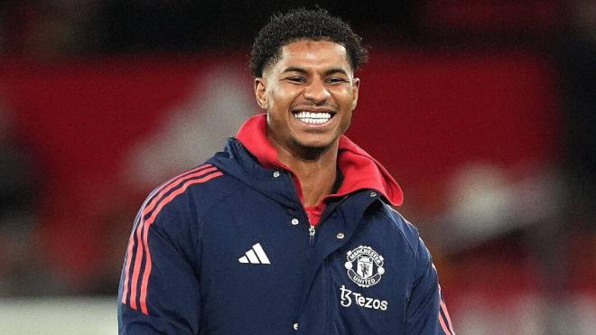 Marcus Rashford, suplente en el Manchester United (Cordon Press)