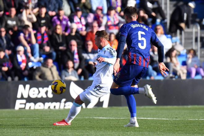 Ontiveros, en el partido ante el Eldense (Foto: Cádiz CF).