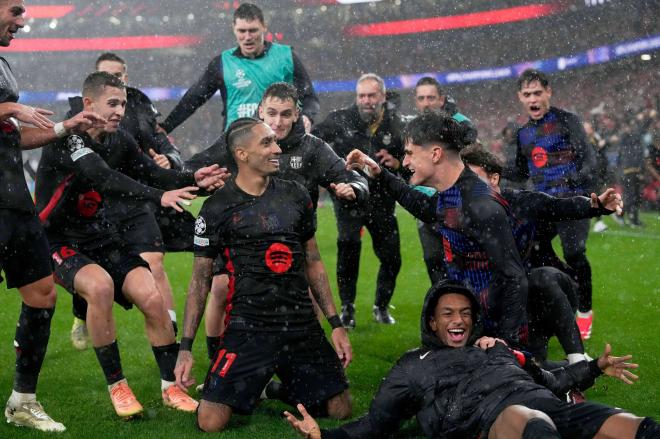 Gol de Raphinha en el Benfica - FC Barcelona (Foto: CordonPress).