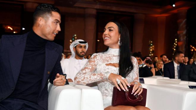 Cristiano Ronaldo y Georgina Rodríguez en los Globe Soccer Awards 2024 (Cordon Press)