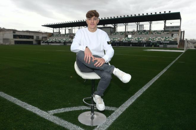 Jesús Rodríguez, en su entrevista para ElDesmarque (Foto: Kiko Hurtado)