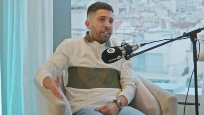 Jordi Alba en el podcast de Offsiders