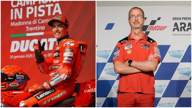 Davide Barana señaló algunas peticiones de Marc Márquez en Ducati.