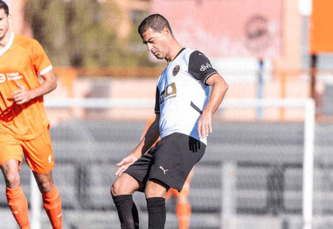 Gerard López en Torrent jugando el partido de la DANA