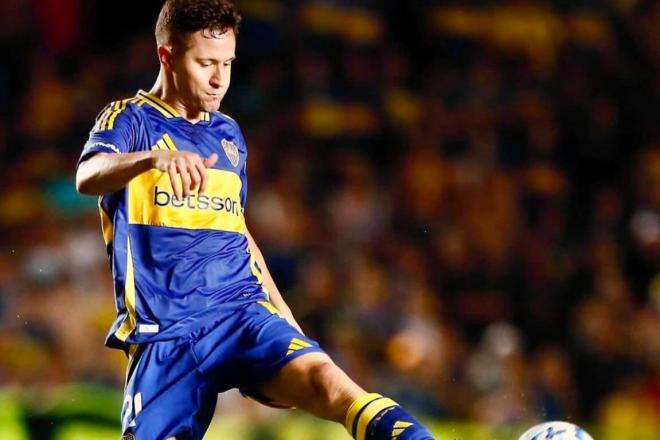 El debut de Ander Herrera con la camiseta del Boca Juniors.