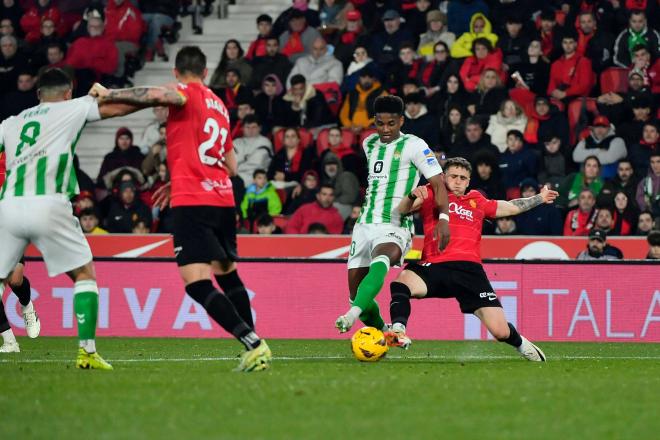 Imagen del Mallorca-Betis de la pasada temporada (foto: Cordón Press).