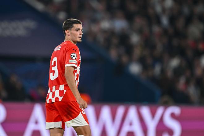 Miguel Gutiérrez, en un partido de Champions League (Cordon Press)