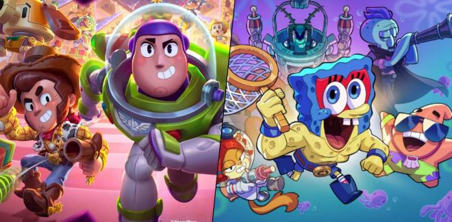 Toy Story y Bob Esponja en Brawl Stars