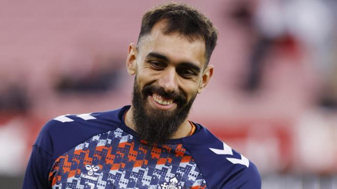 Borja Iglesias, sonriente con el Celta de Vigo (Foto: LALIGA).