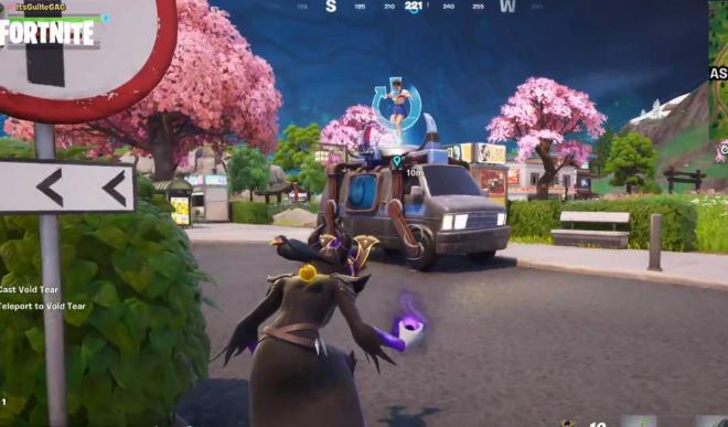 El bug para usar furgonetas de reinicio a distancia en Fortnite (Imagen: Guille_GAG)