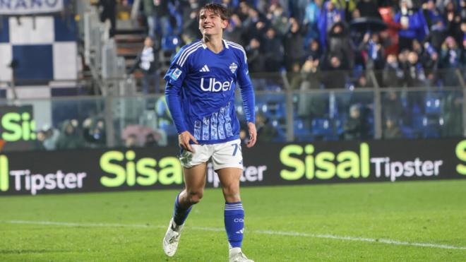 Nico Paz podría ampliar su contrato con el Como (Foto: Cordon Press).