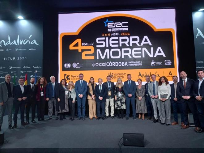 Presentación en FITUR de la edición número 42 del Rally Sierra Morena-Córdoba Patrimonio de la Humanidad.