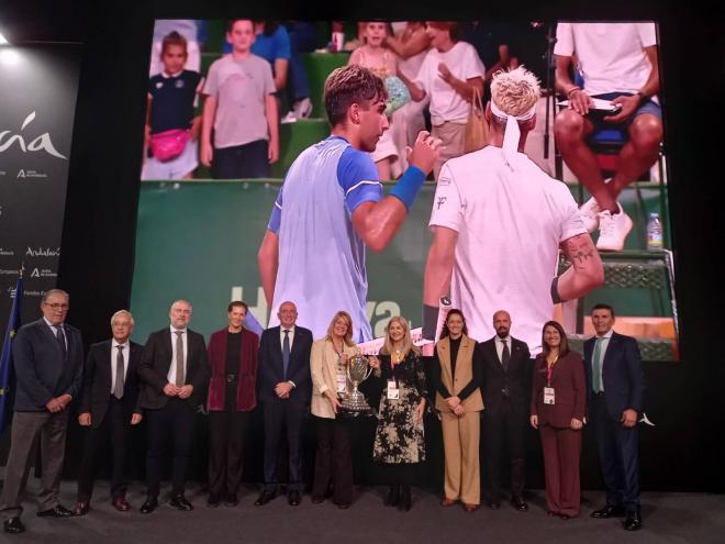 Presentación en FITUR de la Copa del Rey de Tenis de Huelva 2025.