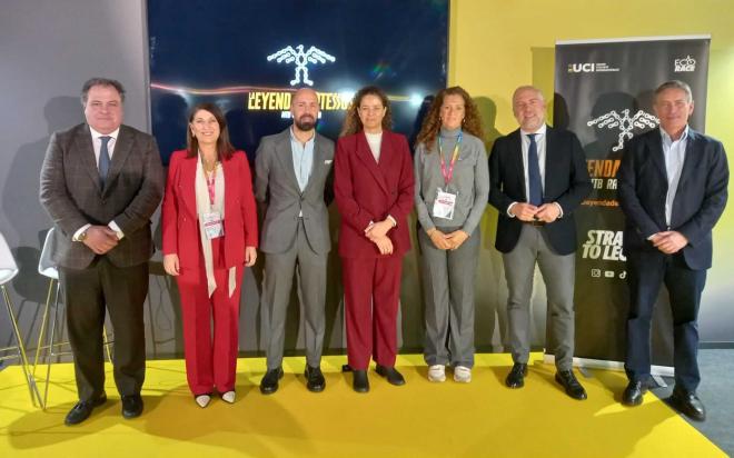 La secretaria general para el Deporte de la Junta de Andalucía, Isabel Sánchez, en FITUR.