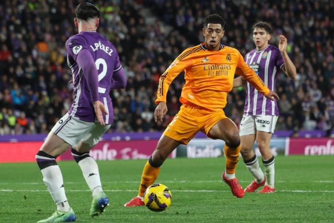 Jude Bellingham contra el Real Valladolid (EFE)