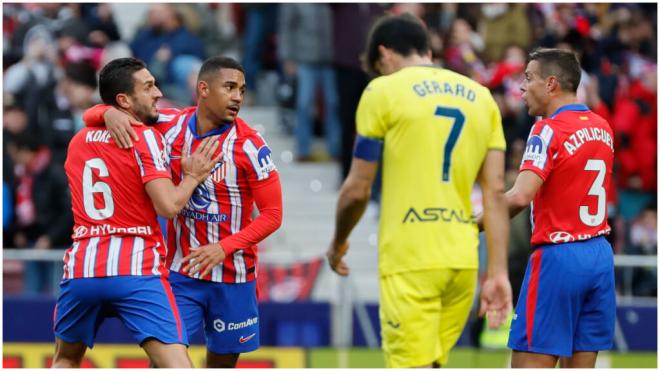 El Atleti empata en casa con el Villareal. (Foto: EFE)