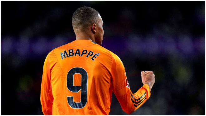 Kylian Mbappé, líder en la victoria frente al Valladolid. (Foto: Cordon Press)