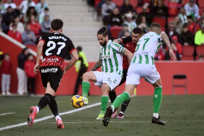 Isco Alarcón, en el partido del Betis ante el Mallorca (Foto: Cordon Press).