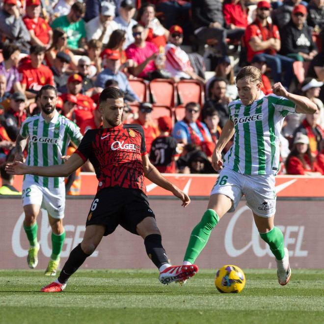 Jesús Rodríguez, en el Mallorca-Betis (Foto: Cordon Press).