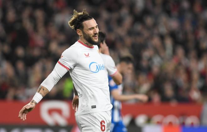 Gudelj, en el Sevilla-Espanyol (Foto: Kiko Hurtado).