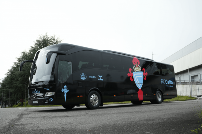 Autobús del Celta de Vigo (Foto: RC Celta).