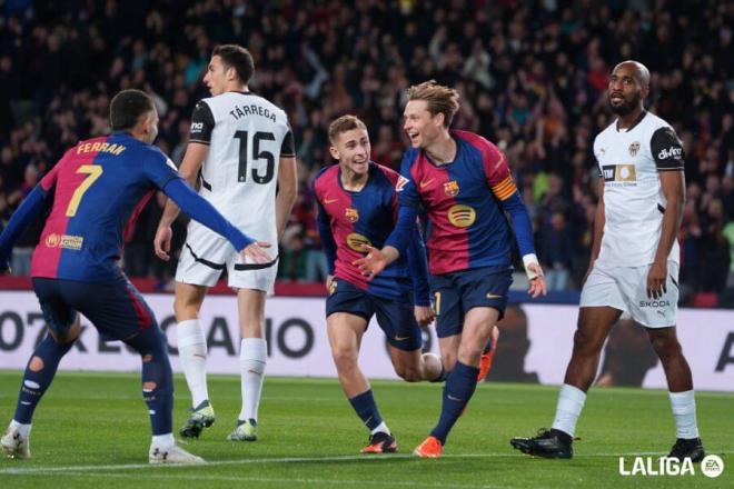 Gol de Frenkie De Jong (Foto: LALIGA).