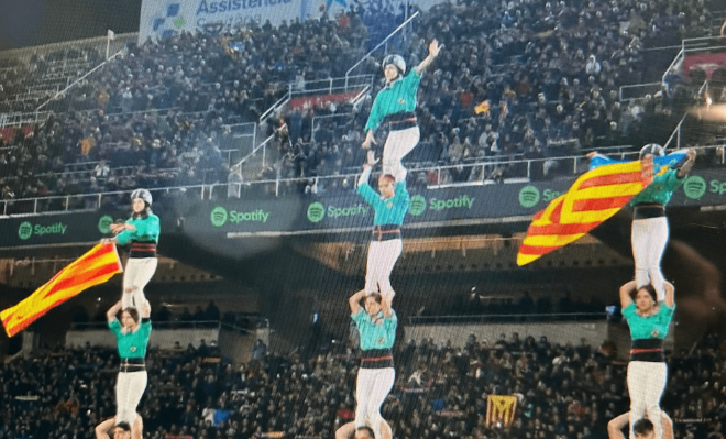 Homenaje del FC Barcelona por la DANA.