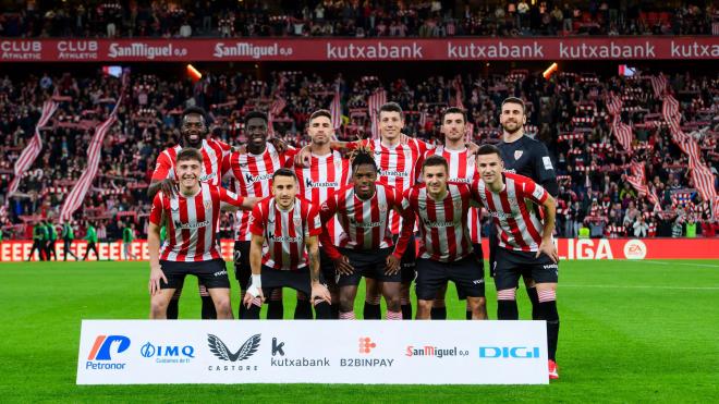 Este es el once que sacaba Ernesto Valverde ante el Leganés en San Mamés (Foto: Athletic Club).